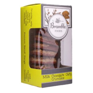Premium Milk Chocolate Topped Oaty Crumble Biscuits