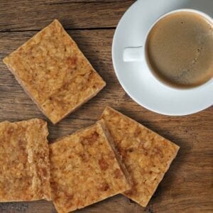 Toffee Chip Flapjack Tray Bake