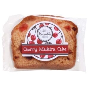 Slice of Cherry Madeira Cake