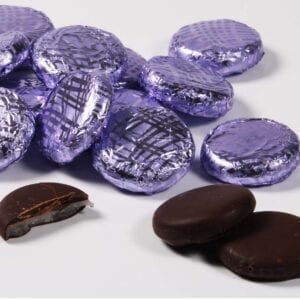 Dark Chocolate Violet Cremes 200g