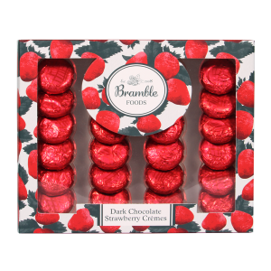 Dark Chocolate Strawberry Cremes 200g