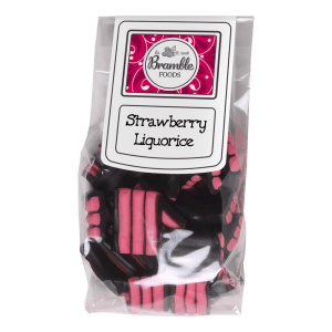 Strawberry Flavour Liquorice Bag