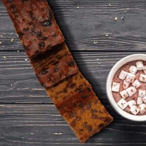 Rum and Butter Fruit Slab Cake