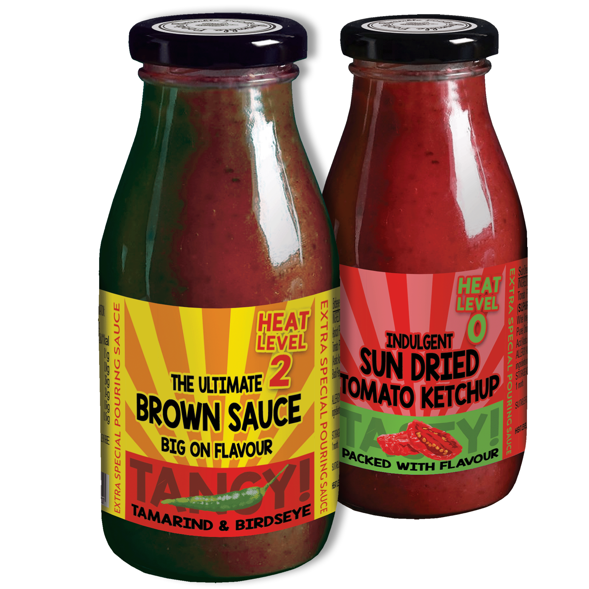 Twin Pack of Bramble Sun Dried Ketchup and Ultimate Brown Sauce