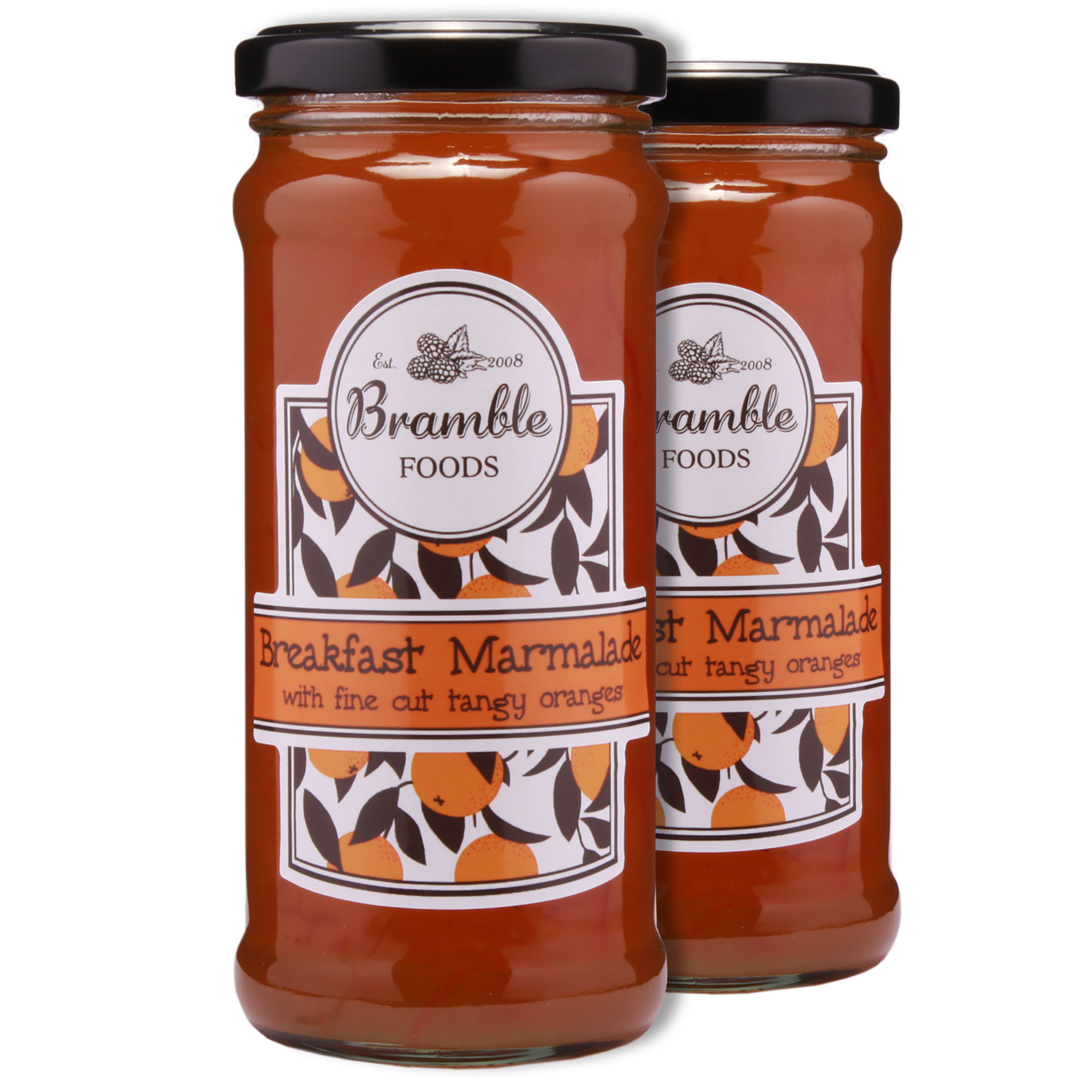 Bramble Foods- Breakfast Marmalade 340g x 2